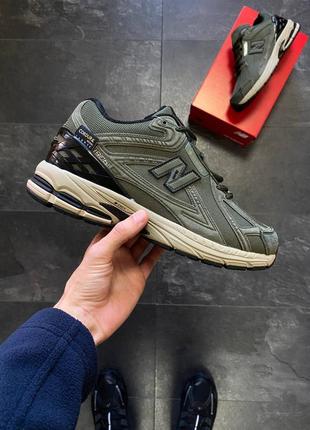 Мужские зимние кроссовки new balance 1906 r gore-tex khaki fur ❄️