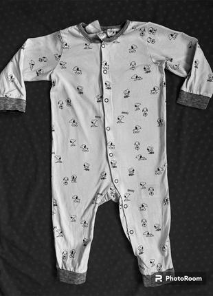 Человечек с открытыми ножками h&m snoopy