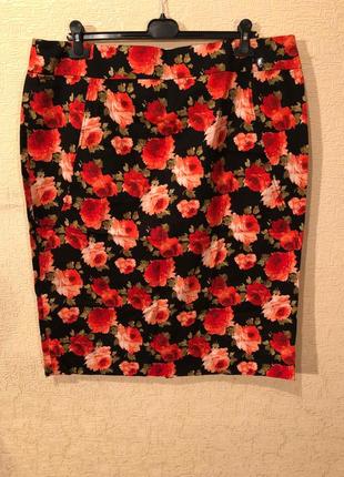 Юбка стрейч { фасон тюльпан} добрый день, 104 талия, 118 бёдра,70 длина.