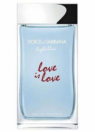 D&g light blue love is love pour femme - туалетная вода