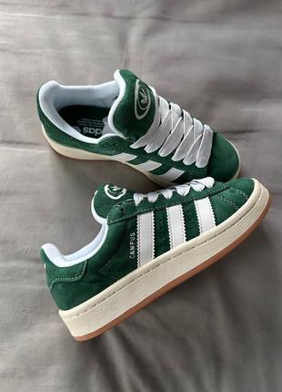 Adidas campus 00s green2 фото