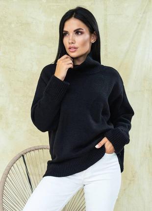 Яскравий лаконічний жіночий светр (в кольорах)5 фото
