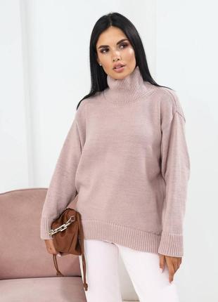 Яскравий лаконічний жіночий светр (в кольорах)4 фото