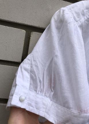 Белая,легкая блузка рубашка marc o polo4 фото