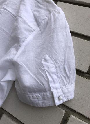 Белая,легкая блузка рубашка marc o polo5 фото