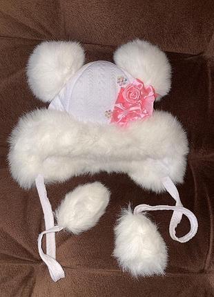 Шапка для дівчинки