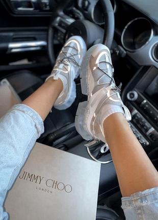 Кроссовки jimmy choo gray кросівки5 фото