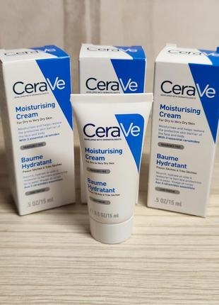 Cerave зволожувальний для сухої і дуже сухої шкіри. 5 шт = 50 грн