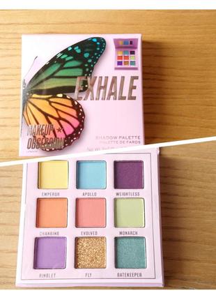 Мини-палетка теней makeup obsession mini palette exhale