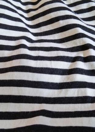 Шорти в полоску тренд 2017 шорты чорно-білі бавовна хлопок f&f3 фото