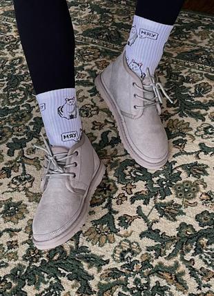 Угги угги угги ugg neumel grey3 фото