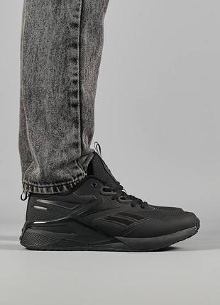 Шикарные зимние кроссовки "reebok nano x2 fleece winter"