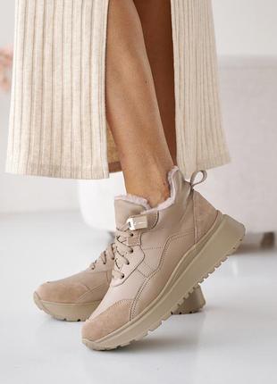 ❤️качественная натуральная кожа❤️ зимние кроссовки