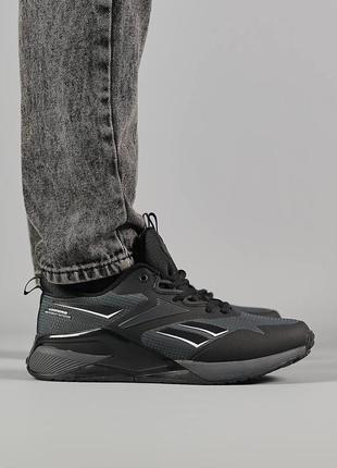 Шикарные зимние кроссовки "reebok nano x2 fleece winter"1 фото