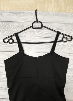 Женское черное платье rinascimento италия оригинал, размер xs-s7 фото