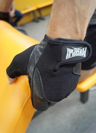 Перчатки для фитнеса и тяжелой атлетики powerplay 2154 черные xl9 фото