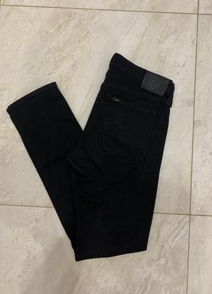 Джинси штани lee чорні чоловічі базові6 фото