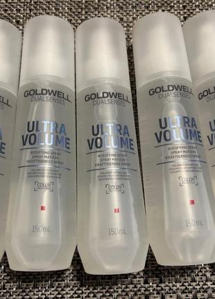 Спрей для об'єму волоссяgoldwell dualsenses ultra volume bodifying spray