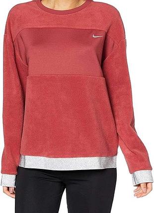 Плюшевая кофта толстовка  nike р.l-xl