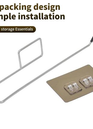 Кухонный держатель для бумажных полотенец и салфеток, металлический