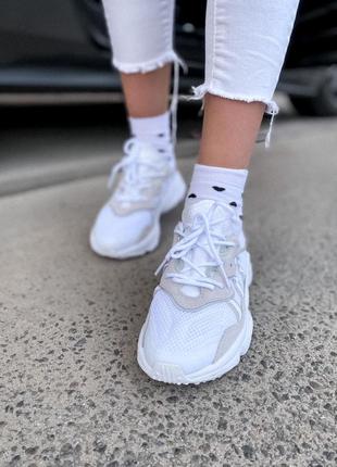 Кросівки adidas  ozweego white кроссовки4 фото