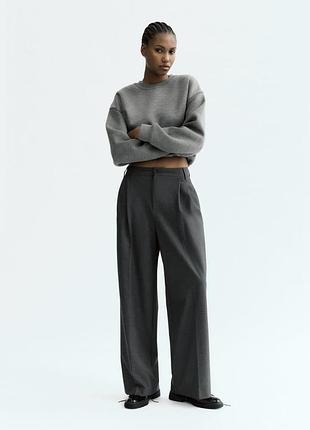Классические серые брюки от zara