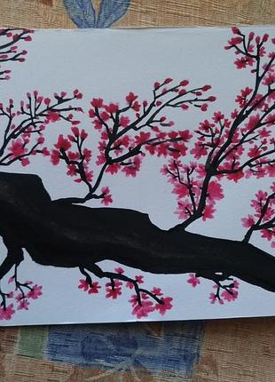 Картина "#сherry_blossom"