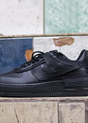 Кросівки кеді nike air force black shadow кросівки, кеди