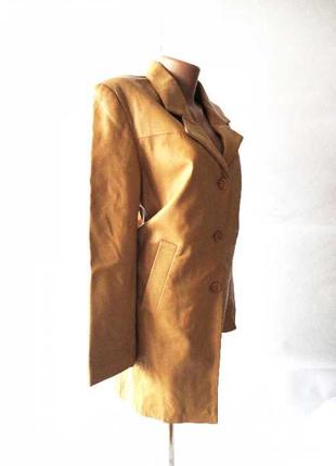 Шкіряна куртка шкіра осінь teodem (дл83 ог104 от100 рук. 62)