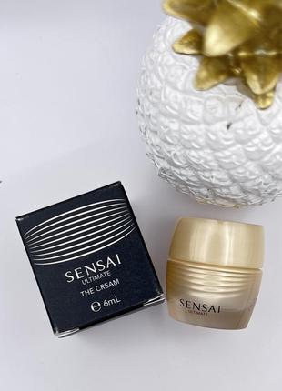 Важкий люкс! крем для обличчя sensai ultimate the cream 6 ml