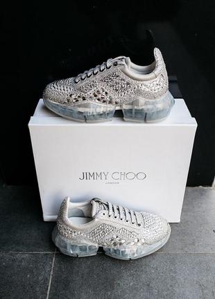 Кросівки jimmy choo crystal diamond кросівки1 фото