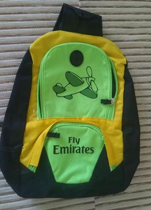 Рюкзак дитячий emirates + подарунок 3