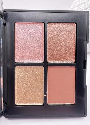 Палетка теней nars quad eyeshadow orgasm6 фото