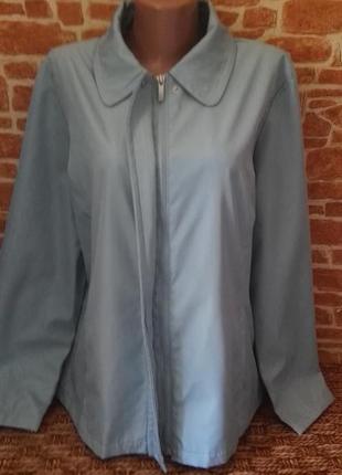 Курточка мятная ветровка женская,размер 50-52 от bm2 фото