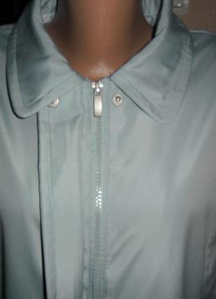 Курточка мятная ветровка женская,размер 50-52 от bm9 фото