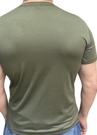 Мужская тактическая футболка  xs хаки, олива3 фото