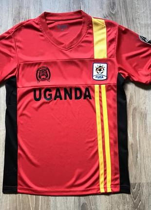 Мужская колллекционная спортивная футболка fufa uganda