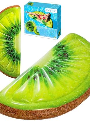 Матрац надувной пляжный «киви» kiwi slice mat intex 58764eu