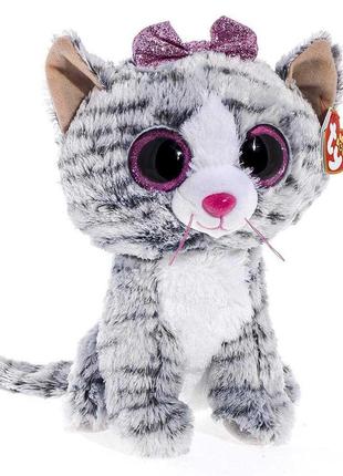 М’яка іграшка ty beanie boo’s кошеня kiki 15 см (37190)