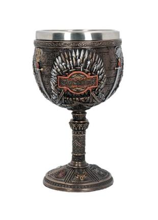 Кубок келих sn кубок для вина з ігри престолів (game of thrones) 3d 200 мл 040471 фото