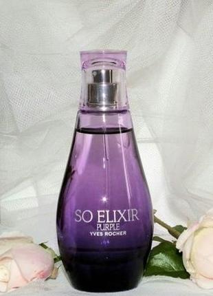 Парфумована вода so elixir purple 50 мл yves rocher