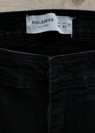 Джинси чорні pull&bear2 фото