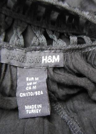 H&m классное платье туника свободного кроя с изумительной горловиной с-м3 фото