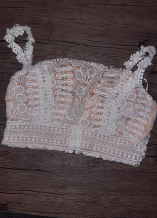 Топ ажурний shein, розмір s (арт1660)