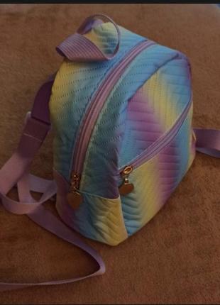 Новый детский гламурный рюкзак сумка5 фото