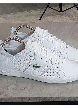 Шкіряні кросівки lacoste