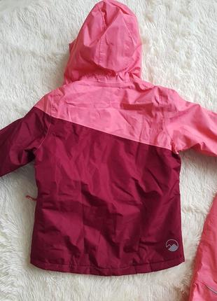 Куртка лижна рожева бордо5 фото