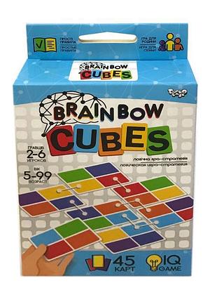 Розважальна настільна гра "brainbow cubes" (32), шт