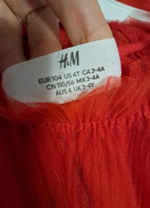 Платье h&amp;m фатин праздничное3 фото