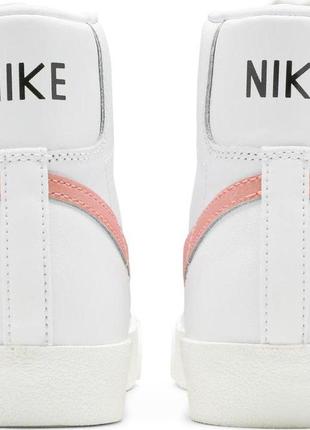 Кроссовки nike blazer mid 77 white atomic pink (w) - cz1055-1104 фото